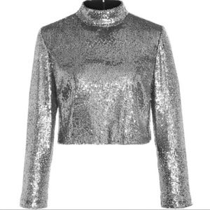 ALC sequin top, NWT